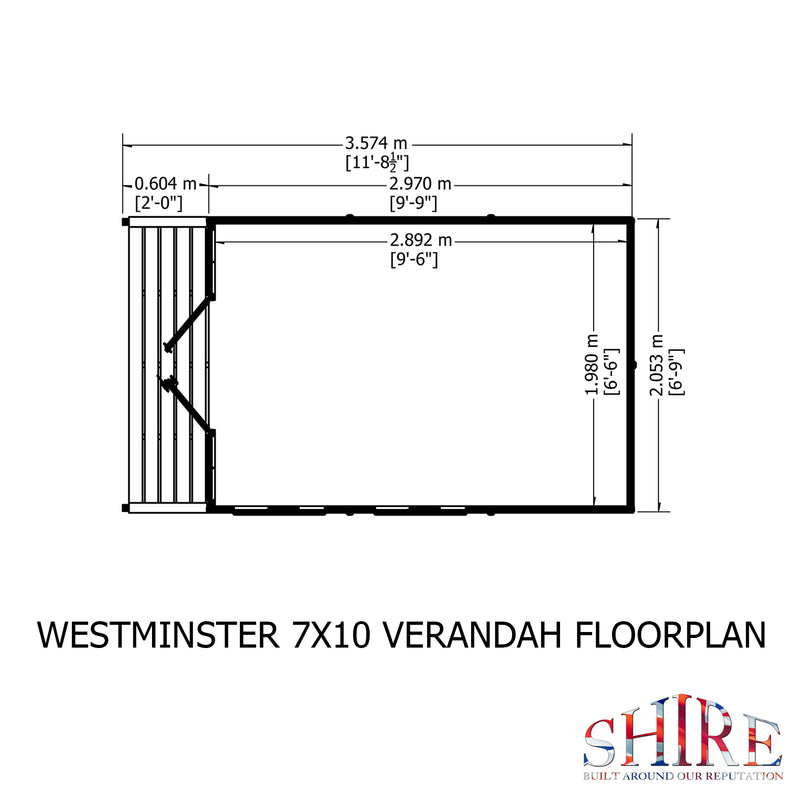 Kensington & Verandah Summerhouse