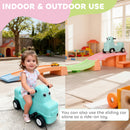 AIYAPLAY 3(m) 4 Pieces Up and Down Kids Rollercoaster, for 2-5 Years, Orange