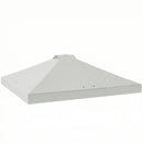 Outsunny Gazebo Roof Replacement UV50+ Waterproof 3x3(m) White