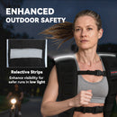 SPORTNOW Weighted Vest With Adjustable Straps And Reflective Strips