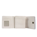 Jayla Bow Small Purse - Cream & Blue