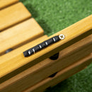 Outsunny Rollable Wooden Garden Pathway - Solid Pine Wood 185 X 60 Cm