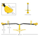 Outsunny  See saw  for Ages 3-7 years, Yellow