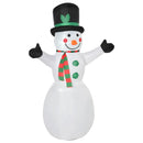 HOMCOM 6.5ft Inflatable Snowman