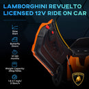 AIYAPLAY Yellow Lamborghini Revuelto Licensed Ride On Car W/ Suspension