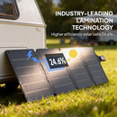 HOMCOM 36W Foldable Portable Solar Panel with Type-C to USB-A Charging Port