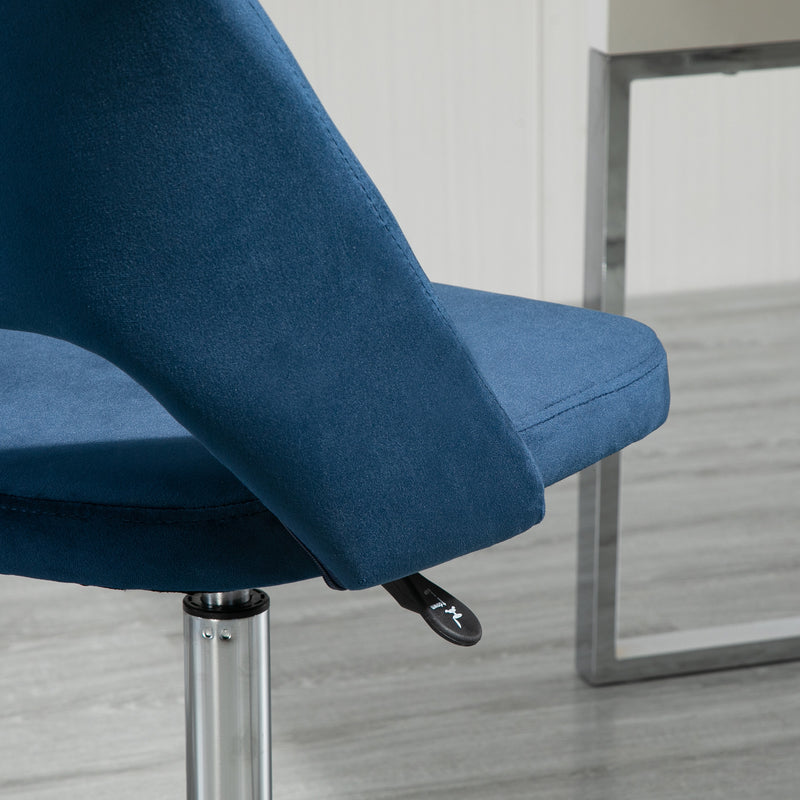 Vinsetto Mid-Back Swivel Home Office Chair Scallop Computer Chair
