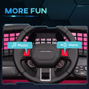 AIYAPLAY Kids Ride On Car, 12V Electric Truck W/ Suspension - Blue/Green/Pink/White