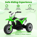 Honda Licensed Kids Ride On Motorbike with Horn Anti-slip Handlebars-Green