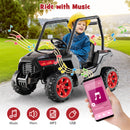 24V Kids Ride-on Car with 3 Adjustable Speeds-Black