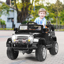 Kids Ride on Jeep Car Battery Powered with Remote Control-Black