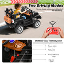 Kids Ride on Jeep Car Battery Powered with Remote Control-Black