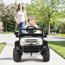 Kids Ride on Jeep Car Battery Powered with Remote Control-Black