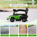 Kids Licensed Lamborghini Ride On Car With Push Handle-Green