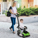 Kids Licensed Lamborghini Ride On Car With Push Handle-Green