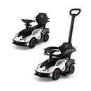 Kids Licensed Lamborghini Ride On Car With Push Handle-White