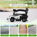 Kids Licensed Lamborghini Ride On Car With Push Handle-White