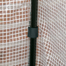 Outsunny Raised Garden Bed w/ PE Cover, Use for Patio, Garden, Dark Grey