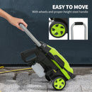 Outsunny 1800W Power Washer 150 Bar Pressure With Adjustable Nozzle
