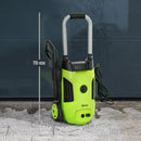 Outsunny 1800W Power Washer 150 Bar Pressure With Adjustable Nozzle