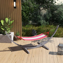 Outsunny 3(m) Wooden Hammock Stand for Garden, Patio, Grey