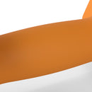 SPORTNOW Set of 2 Hexagonal Dumbbells Weights Pair, 2 x 1.5kg, Orange