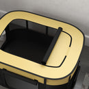PawHut Portable Dog Pen For Puppies, Rabbits, Kittens, Guinea Pigs - Yellow
