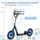 AIYAPLAY Kids Scooter with Adjustable Handlebar, Kick Scooter