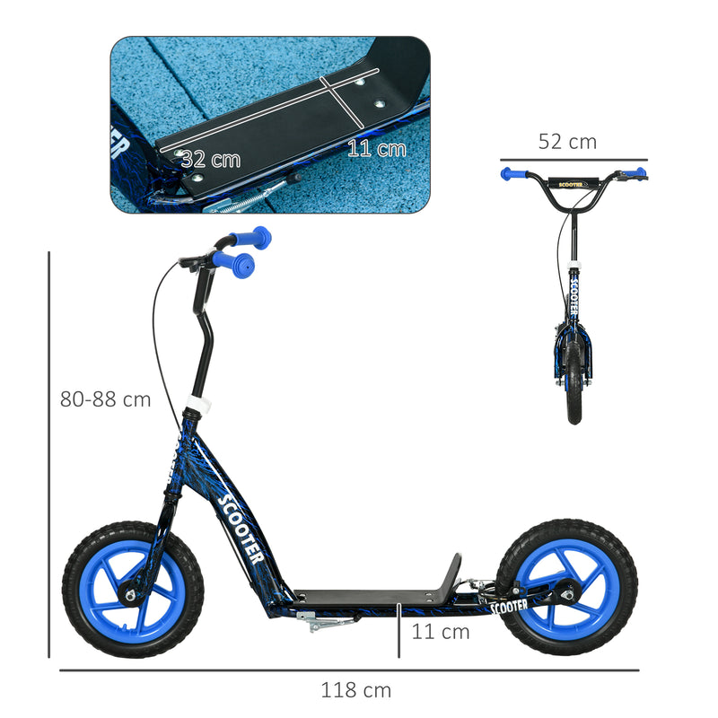 AIYAPLAY Kids Scooter with Adjustable Handlebar, Kick Scooter