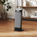 HOMCOM 2000W Fan Space Heater With 4 Modes, Adjustable Thermostat, Black