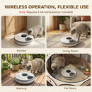 PawHut Automatic Cat Feeder Programmable Timer For 6 Meals