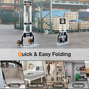 HOMCOM Lightweight Sack Truck With 70kg Capacity, Folding Trolley, Silver