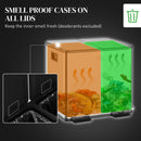 HOMCOM Dual Kitchen Bin Pedal Bin for Recycling and Waste, Silver Tone