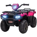 HOMCOM 12V Kids Quad Bike for Ages 3-5 Years - Pink