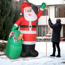Outsunny 9ft Giant Christmas Blow Up Decoration with Built-in LED Lights