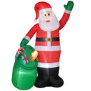 Outsunny 9ft Giant Christmas Blow Up Decoration with Built-in LED Lights