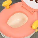 ZONEKIZ Infant Potty Training Toilet with Splash Guard