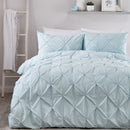 Serene Lara Duvet Cover Set in Duck Egg