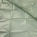 Serene Lara Duvet Cover Set in Steel/Sage