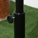 Outsunny 11.5kg Patio Weighted Umbrella Base Parasol Holder Outdoor Stand