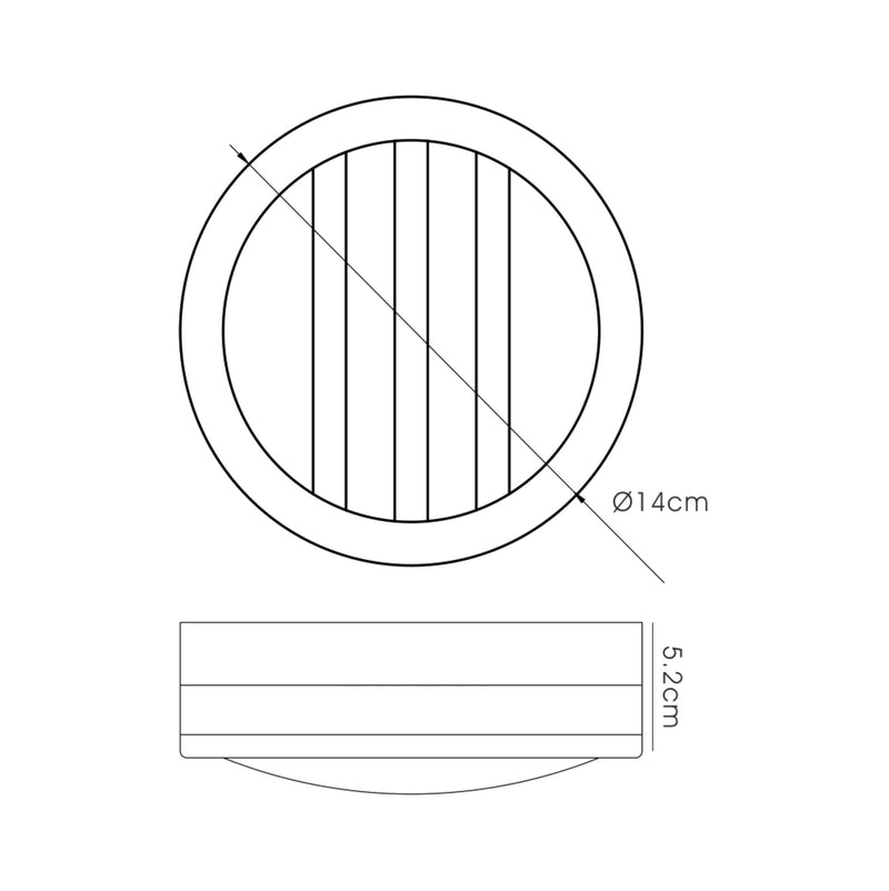 Alderley Louvre Wall Light  1 Light - White