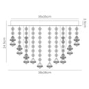 Acle Crystal Light with  4 Lights  Polished Chrome