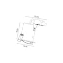 Ainsdale  Downlight with 1 Light Satin Nickel