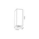 Ambleside Rectangular Wall Lamp 2 Light White Paintable