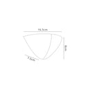 Ambleside Sphere Wall Light with 1 Light -  White Paintable