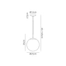 Millport Pendant Light with 1 Light -  Black