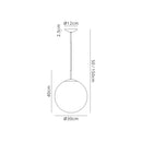 Millport Pendant  Light with 1 Light -  Black