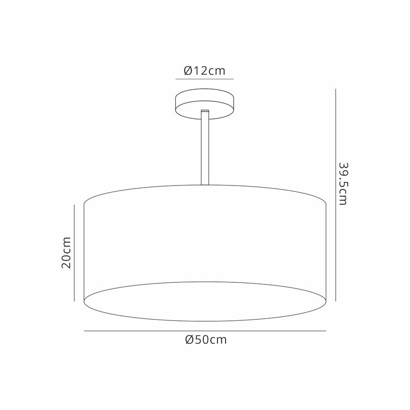 Bayswater Ceiling Light with 3 Lights Chrome & Silver