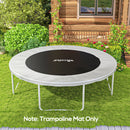SPORTNOW Trampoline Mat with 54 V-Hooks, for 10ft Trampoline, Black