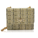 Gwendolyn Mini Straw Bag -Natural